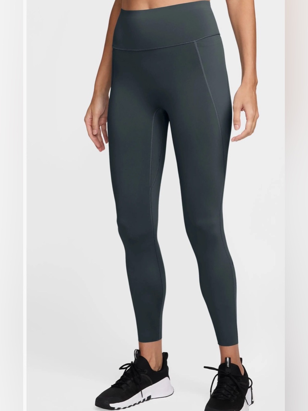 Nike Dri-FIT Medium-Support High-Waisted Pocket Cropped Leggings NWOT L